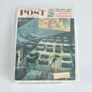 The Saturday Evening Post Magazine COVER May 13 1961